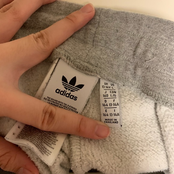 Adidas Grey Sweatpants - Picture 3 of 3